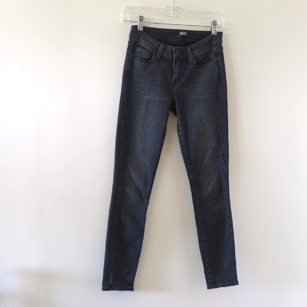 Paige Vertugo Ankle Jeans In Reed Size 26